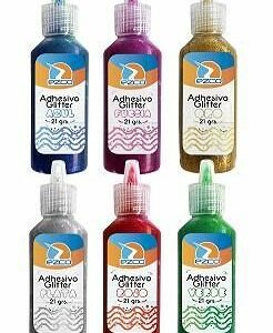 ADHESIVO C/BRILLO GLITTER EZCO      22-4-25