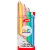 LAPIZ X 12 LARGO TRABI COLOR PASTEL 29-12-24