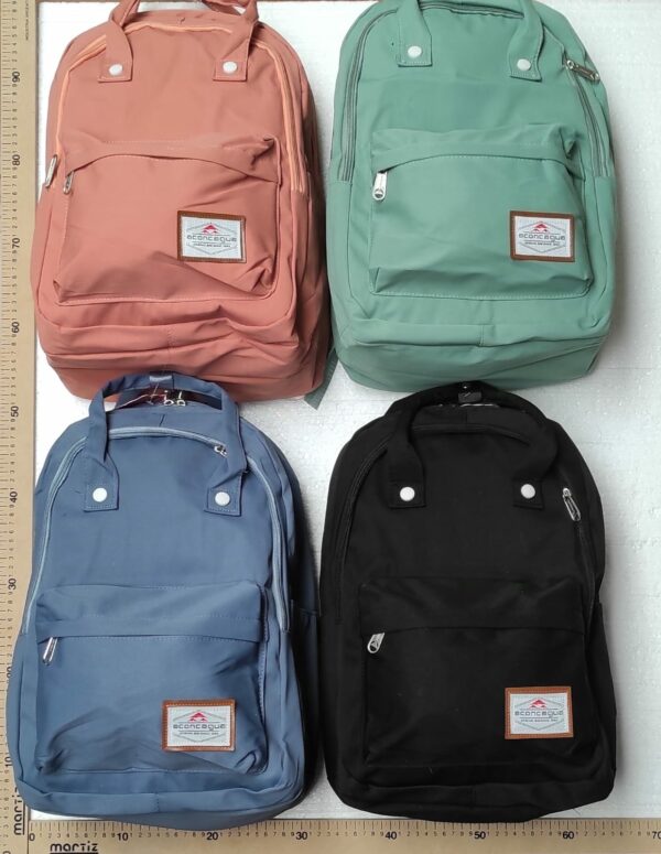 MOCHILA ACONCAGUA  LISA  C/ 2 DIVISIONES Y 1 BOLSI.  FRONTAL 1.TRASERO  ART   843      22159.00 $