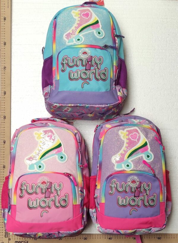 MOCHILA ACONCAGUA  1 DIVISION, 2 BOLSILLOS Y 2  LATERALES  ART  851          28580.00 $