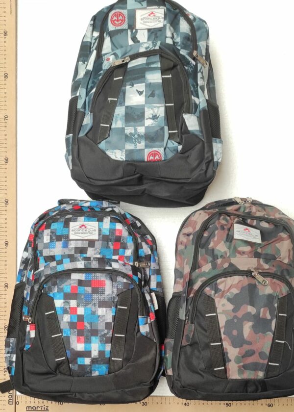 MOCHILA ACONCAGUA CORDURA ESTAMPDA  C/2BOL.FRONTAL Y 2 LATERAL  ART 915      17590.00 $