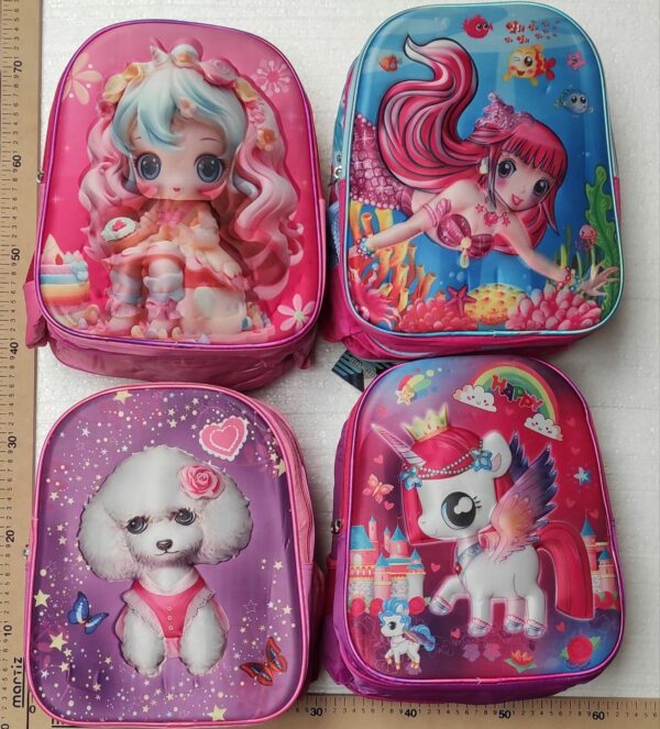 MOCHILA JARDIN RELIEVE  *12 PULG  NENA 2 CIER 33*29*15 A323-40           11590.00 $