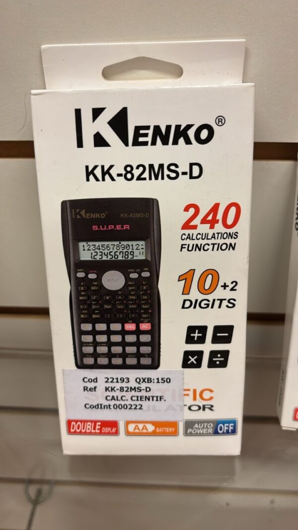 CALCULADORA CIENTIFICA KENKO  27-5-25