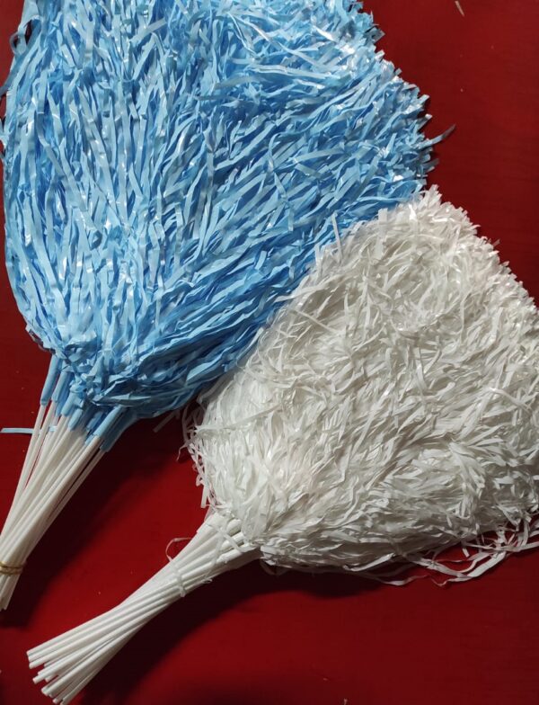 PORRAS CELESTE BLANCA COLORES X 25