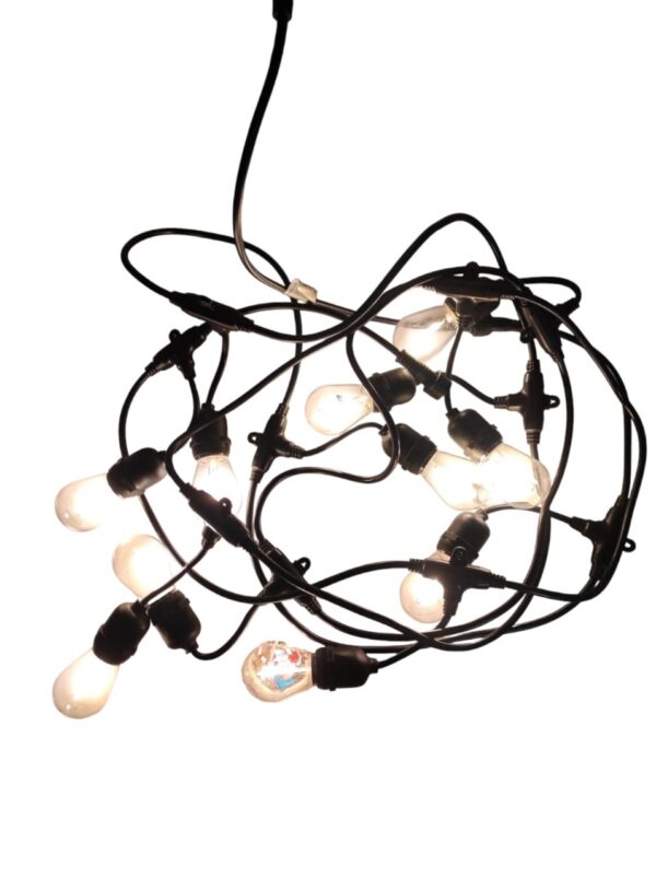 LUZ TIRA GUIA X 10 LUCES LAMPARA 5 MTS    27-5-25