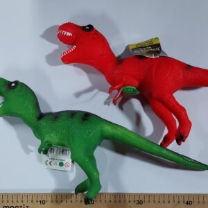 DINOSAURIO GOMA CON SONIDO 39 CM   3-6-25