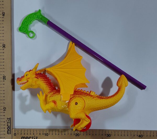 DRAGON DINO ANDADOR CON PALITO    3-6-25