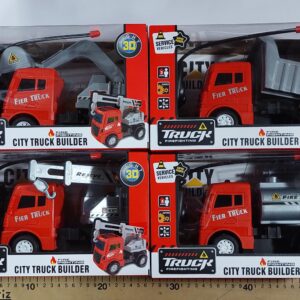 CAMIONES CONSTRUCCION CONTROL DOBLE  4 MODELOS   3-6-25