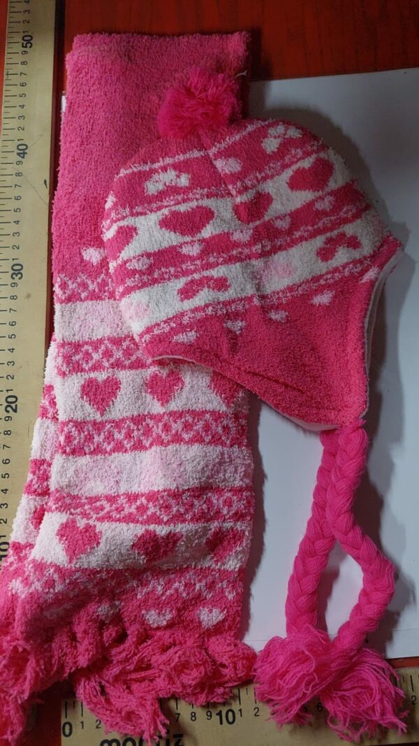SET BUFANDA Y GORRO TOALLA  GRUESO      5-6-25