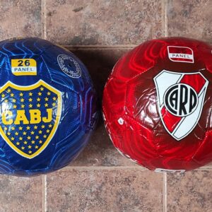 PELOTA S/CUERO METALIZADA BOCA RIVER ECO   5-6-25