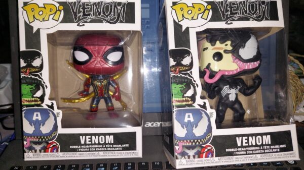 ARTICULADOS FUNKO POP  LINEA ARAñA VENON   15-6-25