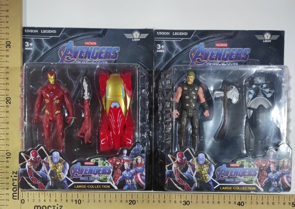 ARTICULADO AVENGERS CON VEHICULO         9100.00 $      2-7-25