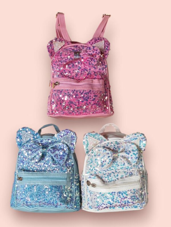 MOCHILA MINI LENTEJUELA C/ MOñO  JUVENIL    13990.00 $     2-9-25