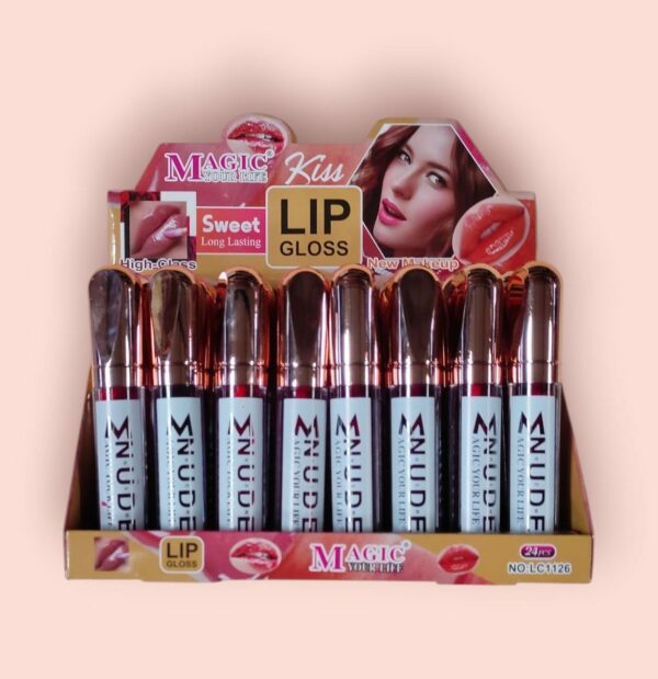 BRILLO LABIAL TAPA DORADA REDONDA  1090.00 $        1-9-25