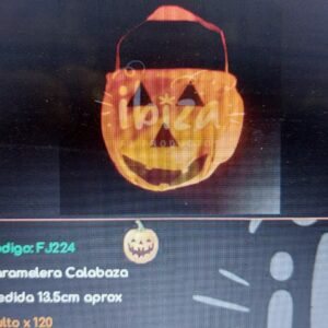 CARAMELERA HALOWEEN TELA   1290,00 $