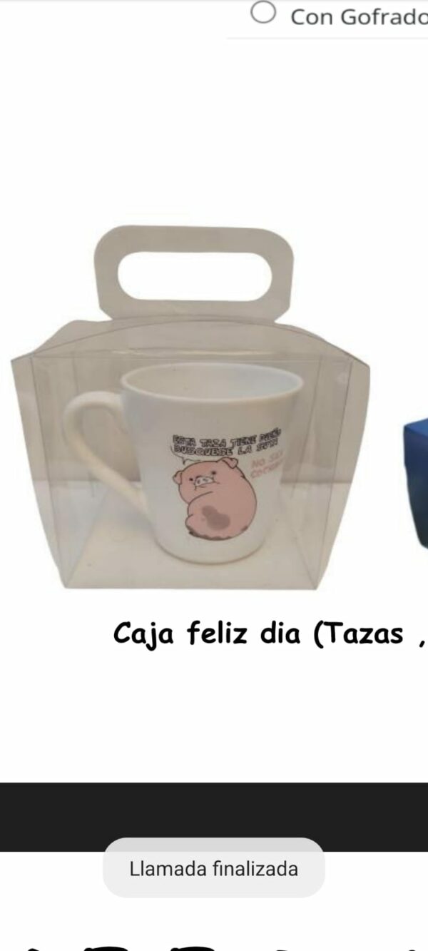 CAJA DE PVC PARA TASAS