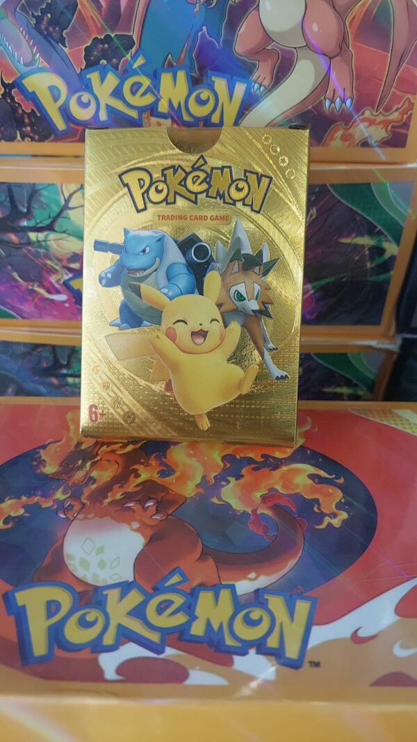 NAIPES PLASTICAS POKEMON 55 NAIPES CALIDAD    4900.00 $