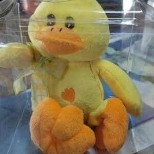 PELUCHE PATITO/ ANIMALES SURT  CON SONIDO C/ CAJA ACETATO    9990.00 $
