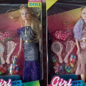 muñeca tipo barbi  con peines /acses. look art 8004      9950.00 $