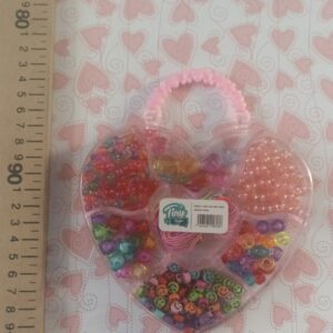 CARTERITA CORAZON ACRILICA CON ART BIJUE  ART 54939      3900.00 $