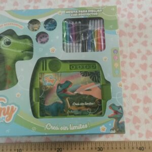 PIZARRA CON BANQUITO CON PROYECTOR  DINO ART 55082    12950.00 $