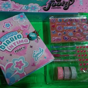 SET LIBRO INTIMO C/ CANDADO FOOTY CAJA   19560.00 $     20-4-26