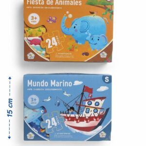 ROMPECABEZA  INFANTIL X 24 PIEZAS IMPORT.  30-7-26    6650.00 $